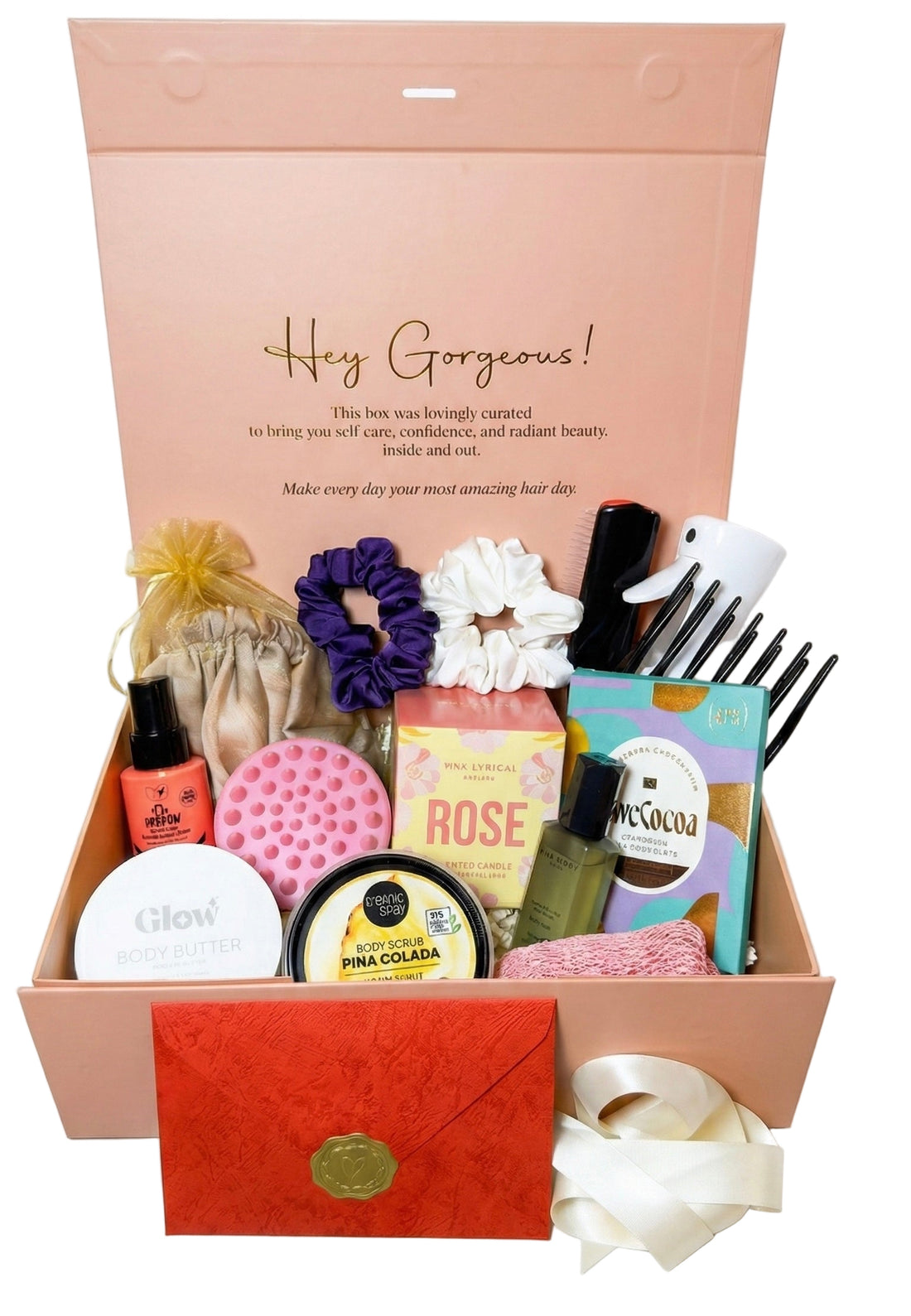 Best Curly Hair Gift Set: 13-Piece Textured Tresses Kit + Detangling Brush + Free Shipping