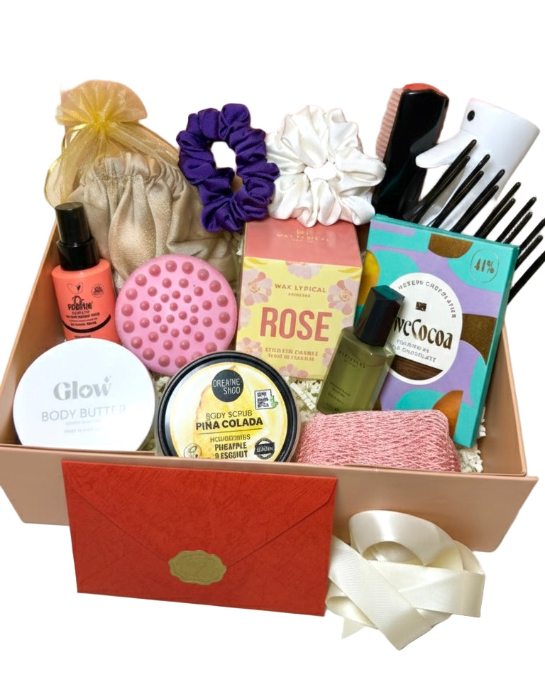 Best Curly Hair Gift Set: 13-Piece Textured Tresses Kit + Detangling Brush + Free Shipping