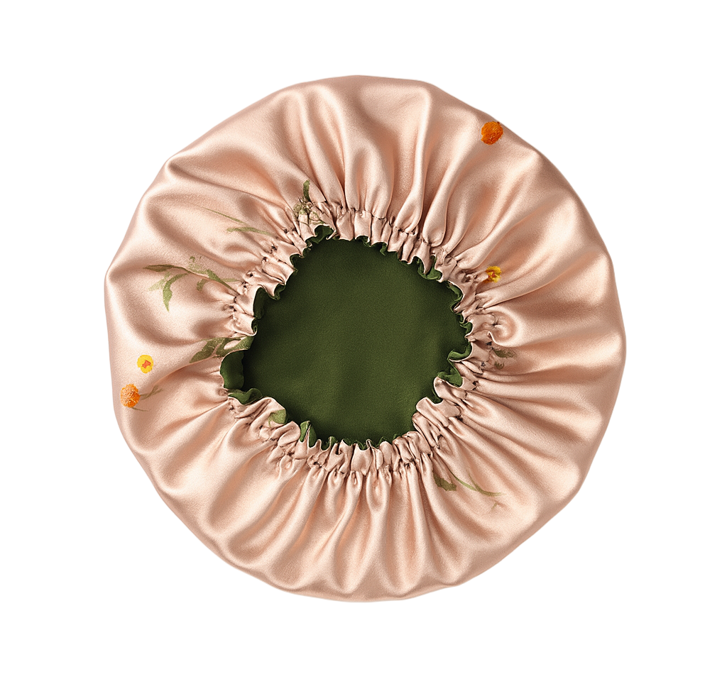 Aurabelle Floral Kids Silk + Satin Hair Bonnet