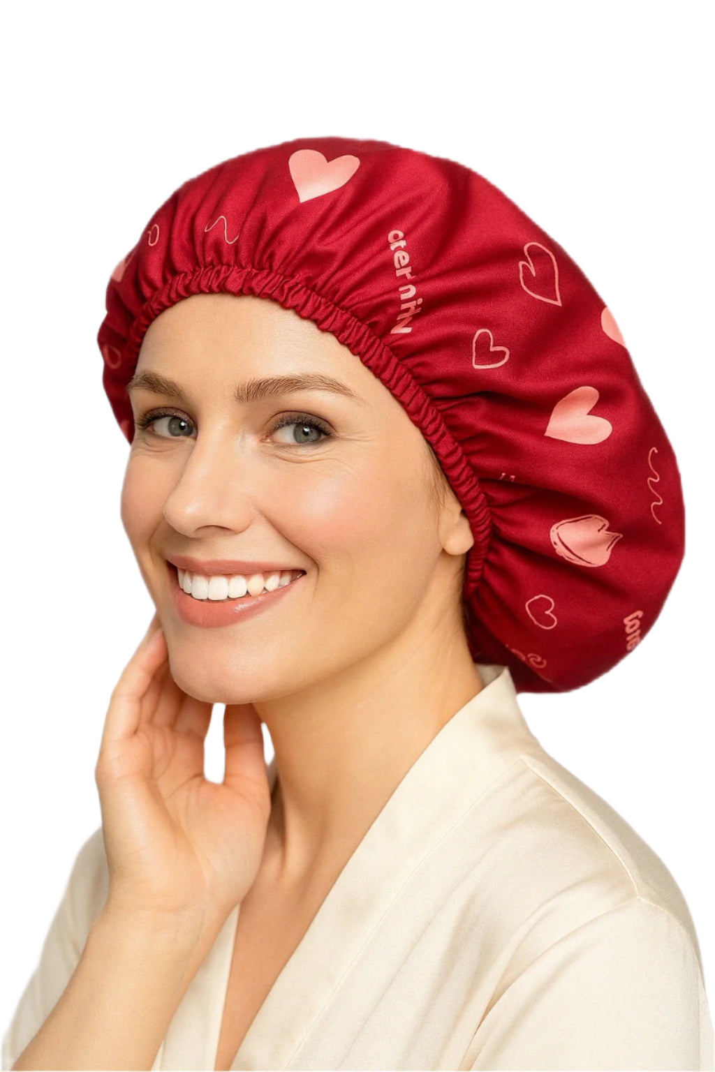 Cupid's Kiss Reversible Silk+Satin Hair Bonnet