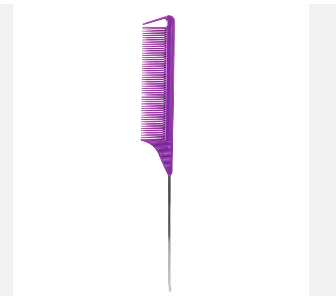 Anti-Static Rat Tail Parting Comb 1pc