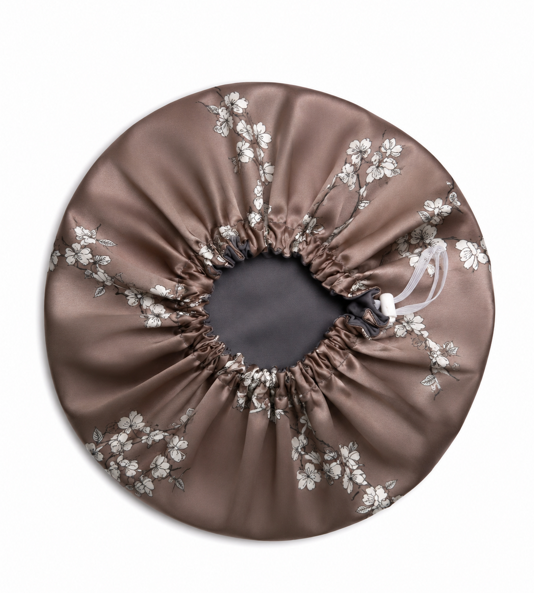 Rosé Whisper Floral Reversible Silk Hair Bonnet