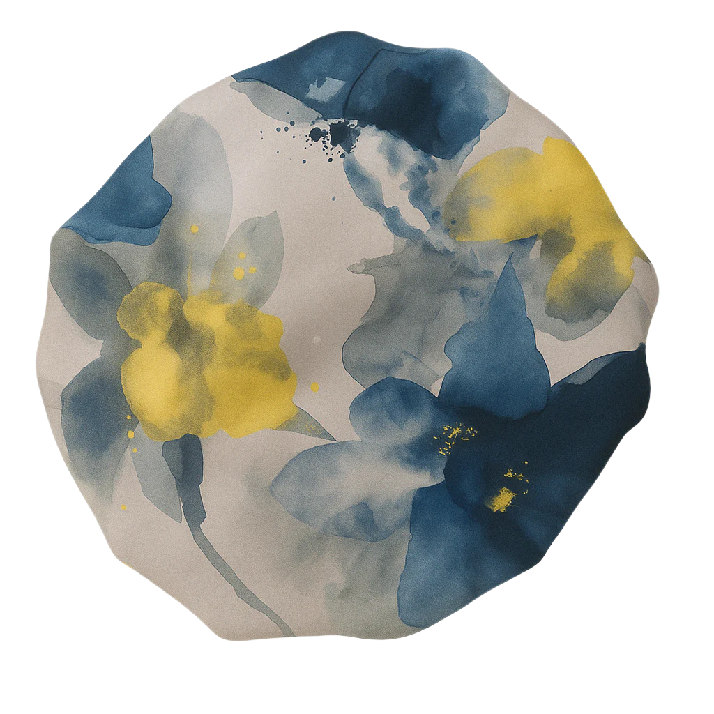 Sunset Bliss Marble Reversible Silk Hair Bonnet