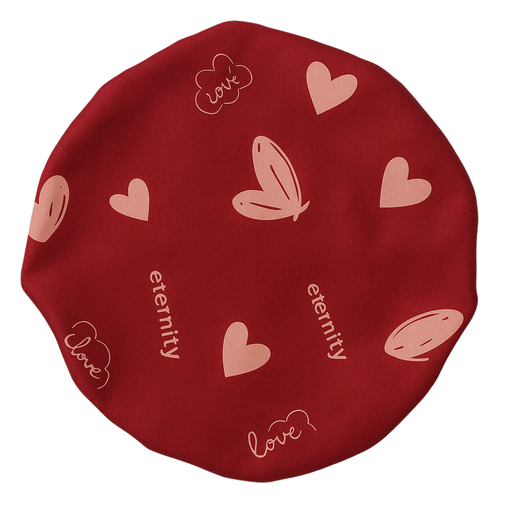 Cupid's Kiss Reversible Silk+Satin Hair Bonnet