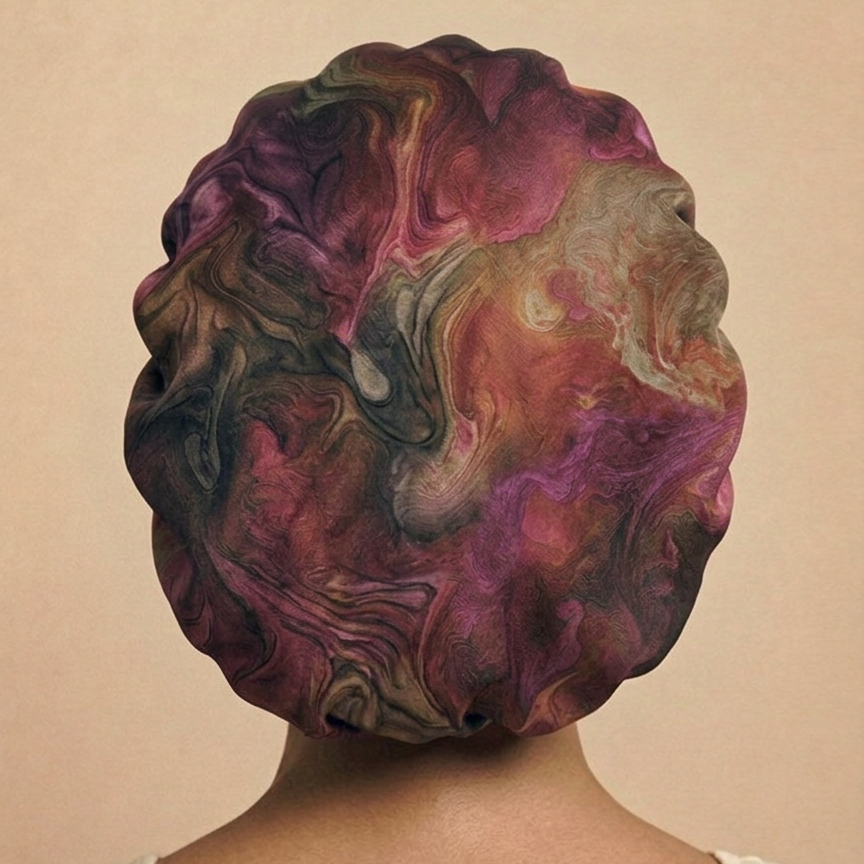 Earthly Romance Reversible Silk Hair Bonnet
