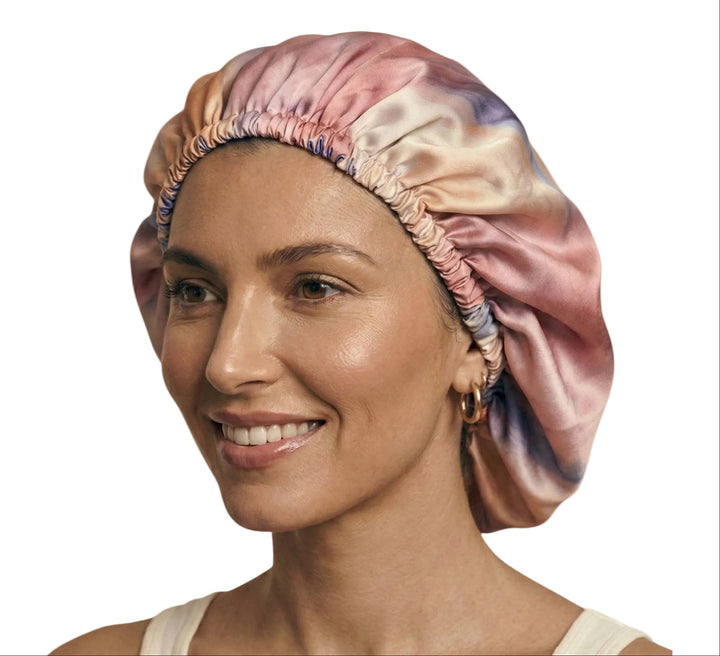Candy Cloud Reversible Silk Hair Bonnet